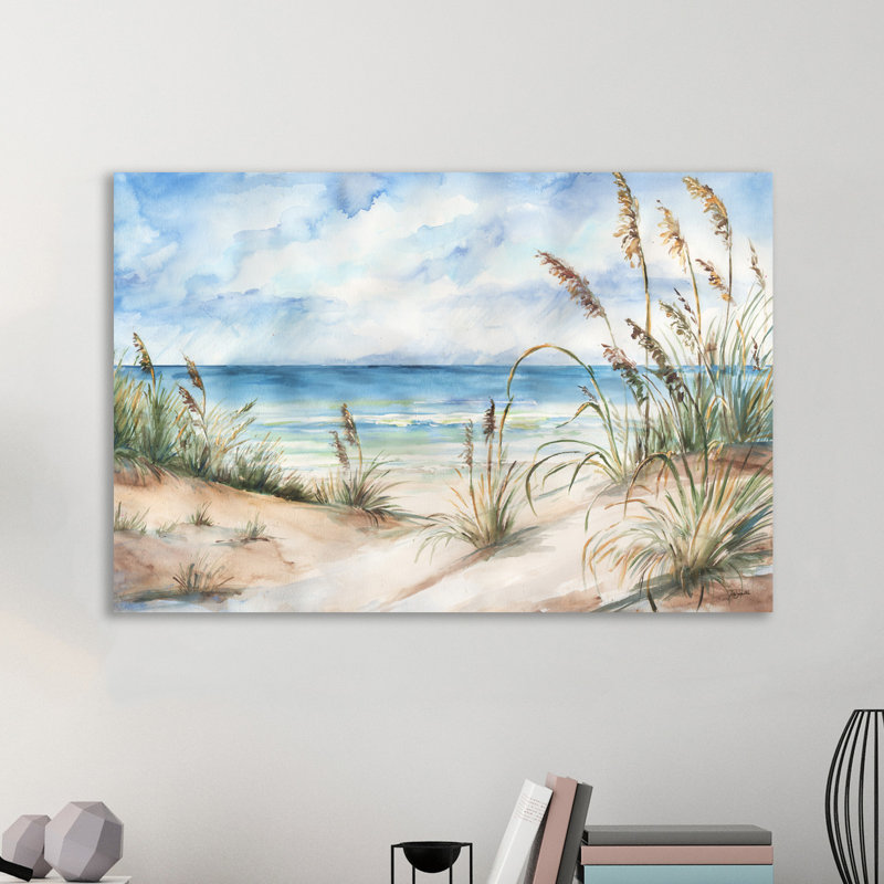 Coastal Landscape by Tre Sorelle Studios Wrapped Canvas Print Joss & Main
